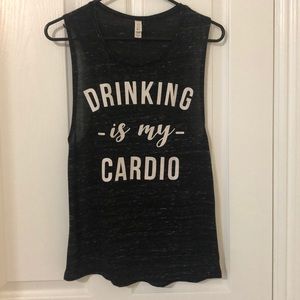 Drinking Is My Cardio Tank Top